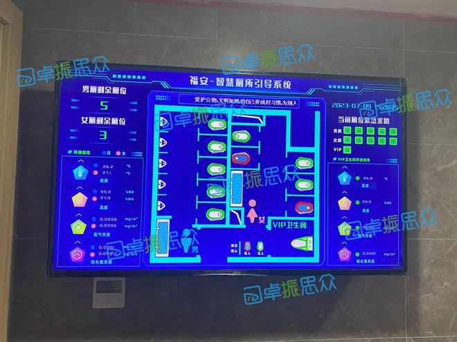 来城市生活的必备设施@卓振思众m6米乐注册智能公共卫生间：未(图4)
